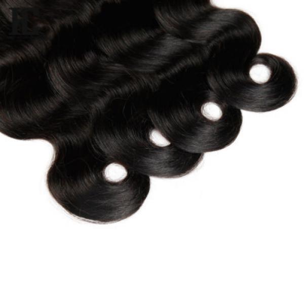 7A Brazilian Virgin Hair 4 Bundles Body Wave 400g Full Head 100% Human Hair Weft #5 image