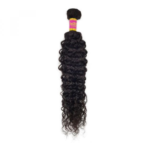 3 Bundles 150g 100% Brazilian Curly Wave Virgin Hair Weft Bundles Hair Weave 8A #5 image