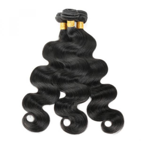 3 Bundles 150g 8&#034;-20&#034;Unprocessed 100% Brazilian Body Wave Virgin Hair Human Hair #3 image