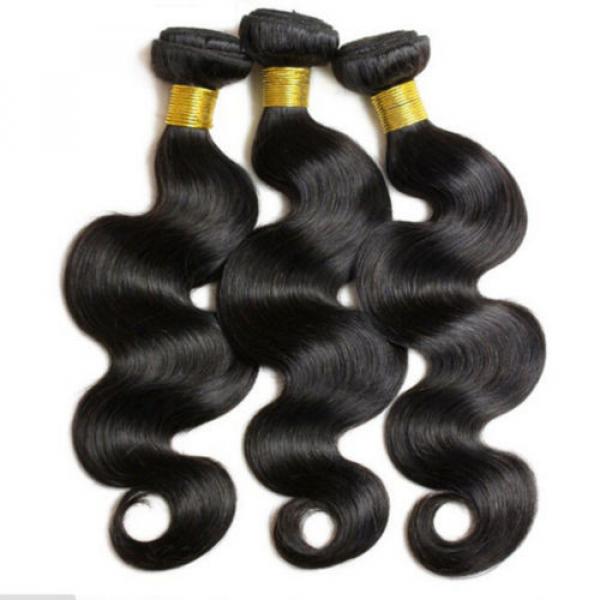 3 Bundles 150g 8&#034;-20&#034;Unprocessed 100% Brazilian Body Wave Virgin Hair Human Hair #4 image