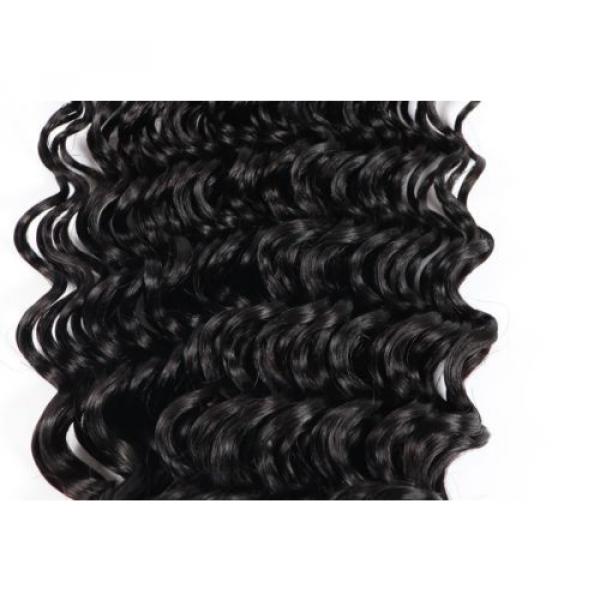 1 Bundle Weave Human Hair Deep Wave Virgin Curls Brazilian Human Hair Extensions #4 image