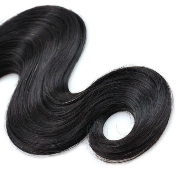 Virgin Brazilian Remy Human Hair Extensions Wefts Unprocessed Real Human Hair #2 image