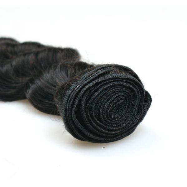 Virgin Brazilian Remy Human Hair Extensions Wefts Unprocessed Real Human Hair #4 image