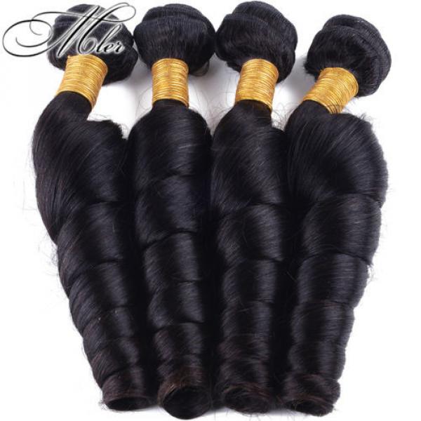 4 Bundles Brazilian Virgin Human Hair 400g Unprocessed Loose Wave Hair Extension #2 image
