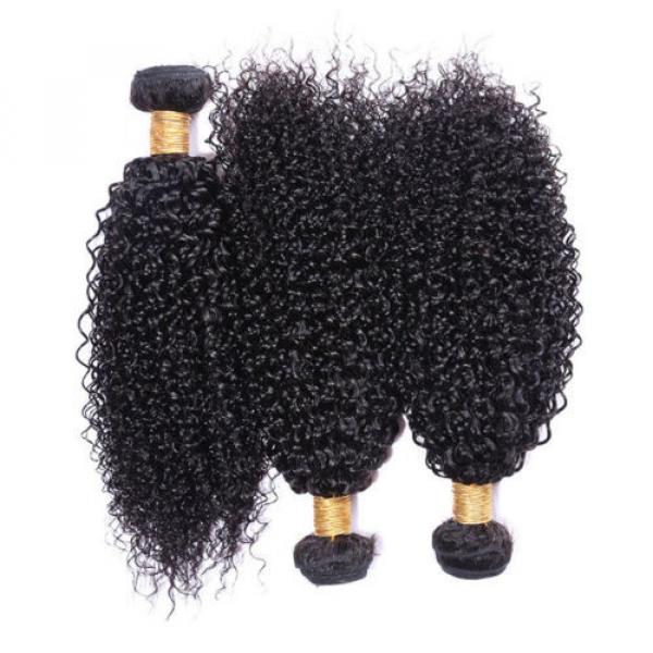 Cheap and Top quality   Brazilian virgin curly wave human hair extension 50g/pc #5 image