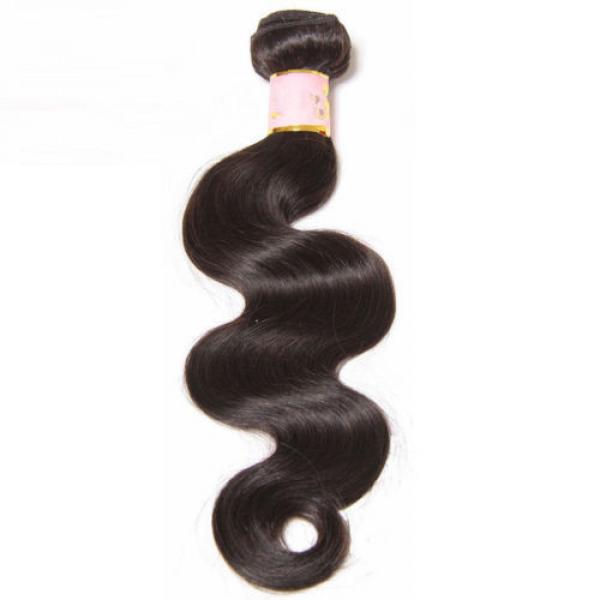 Brazilian 7A Body Wave Virgin Human Hair Extension 100% Unprocessed 100g/Bundle #3 image
