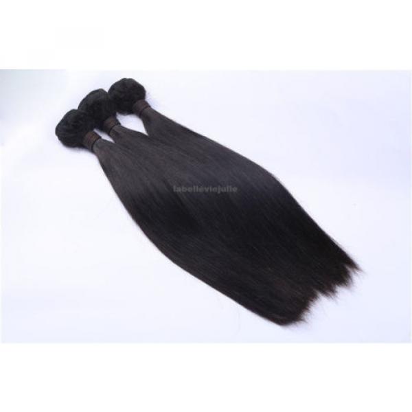 1 Bundle 100% Brazilian Virgin Human Remy Hair Extensions Weaving Weft 10&#034; - 28&#034; #1 image