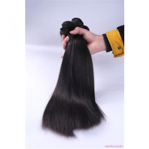 1 Bundle 100% Brazilian Virgin Human Remy Hair Extensions Weaving Weft 10&#034; - 28&#034; #2 image