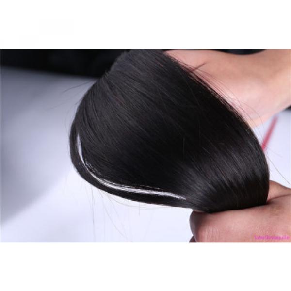 1 Bundle 100% Brazilian Virgin Human Remy Hair Extensions Weaving Weft 10&#034; - 28&#034; #5 image
