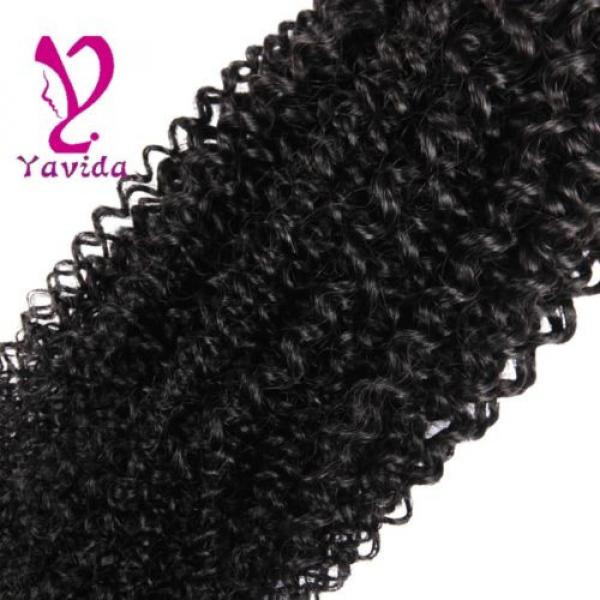 7A Kinky Curly  Virgin Brazilian Human Hair Extensions Weave 200g/2 Bundles #5 image