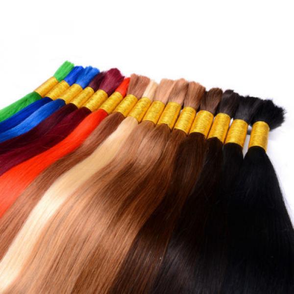 Originea 3 Bundles Brazilian Virgin Straight Human Hair Bulk Hair for Braiding #1 image