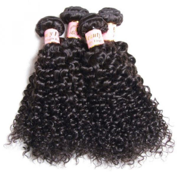 Brazilian 7A Kinky Curly Virgin Hair Human Hair Extensions 200g/4 Bundles #2 image