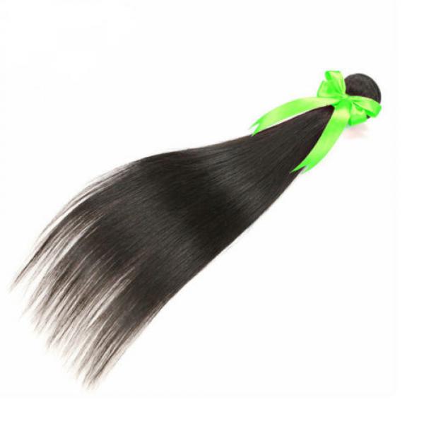 1 Bundles 50g 100% Brazilian Straight Virgin Hair Weft For Sew In Hair Weft 8A #5 image