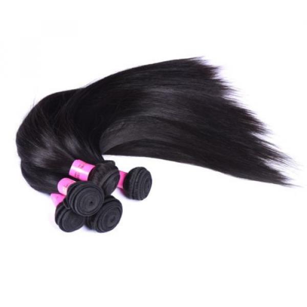 100% Unprocessed Malaysian Brazilian Peruvian Virgin Human Hair 7A 3 bundle/300g #3 image