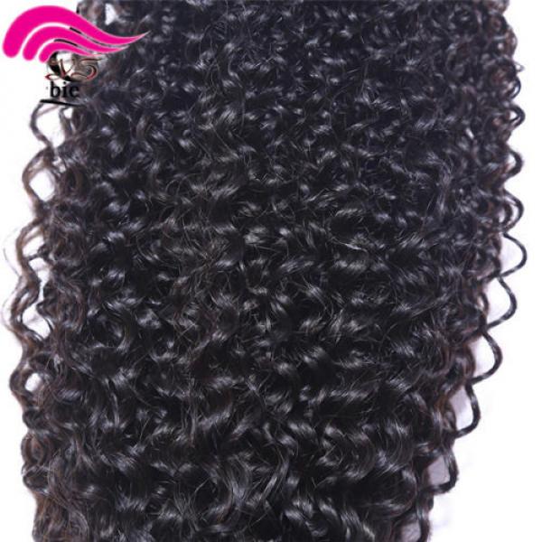 1 Bundles Virgin 100% Brazilian Kinky Curly Hair Weave Human Hair Extension Weft #3 image