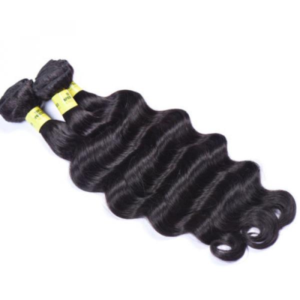 Brazilian Curl Hair Weave Loose Wave 4pcs/200g Virgin Remy Human Hair Extensions #5 image