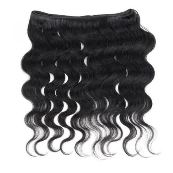Unprocessed 3 Bundles 7A Virgin Brazilian Human Remy Hair Weave Body Wave 150g #5 image