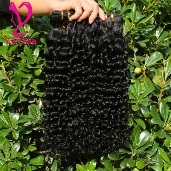 Good Cheap Brazilian Deep Wave Virgin Human Hair Weave Curly Hair 300g/3Bundles #5 image