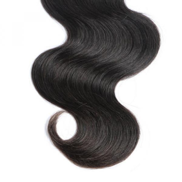 3 Bundles/150g total Brazilian Virgin Body Wave Weave Weft 100% Human Hair Wavy #5 image