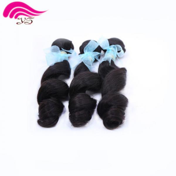 3bundles/150g  Brazilian weaves 100% Human Hair Extension Virgin Loose Wave Weft #2 image