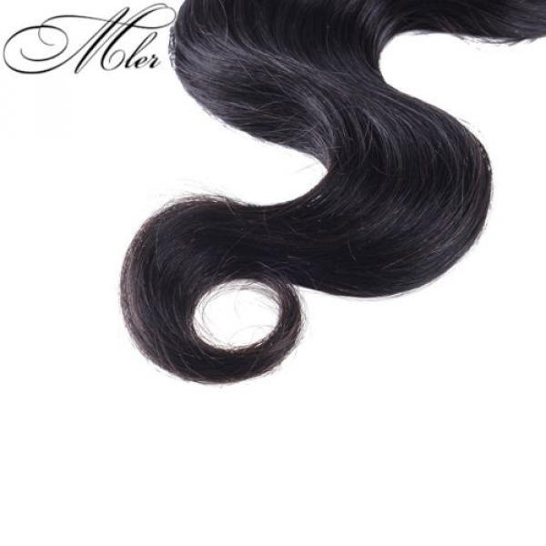 6A 4Bundles Brazilian Body Wave Unprocessed Virgin Hair 100% Human Hair Weave #5 image