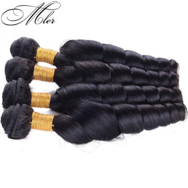 200G/4 Bundles Brazilian Human Hair Weave Weft Virgin Loose Wave Hair weft weave #5 image