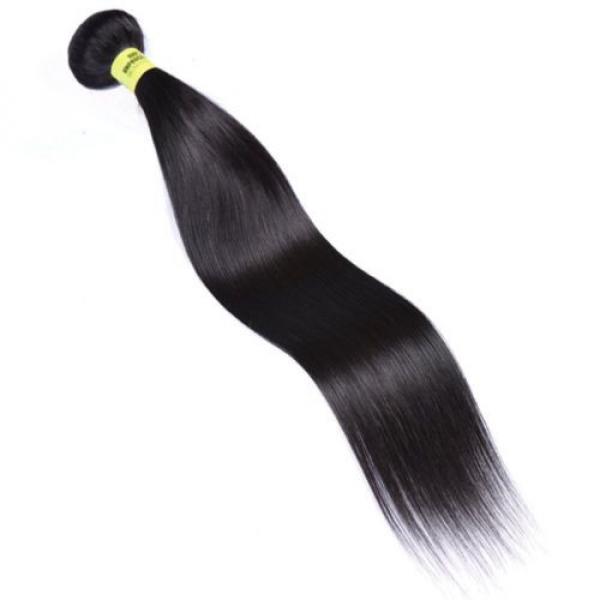 8&#034;-26&#034; Brazilian Straight 100% Virgin Human Hair Weaving Weft Extensions 50g #5 image