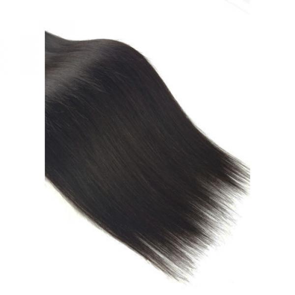 100% Brazilian Straight Virgin Human Hair Weft 4 Bundles 200g 8A Hair Bundles #5 image