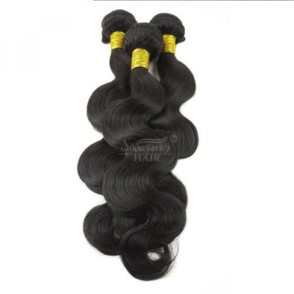 Thick 100g 100% Brazilian Body Wave Virgin Hair Weft Hair Bundles Weft Grade 8A #5 image