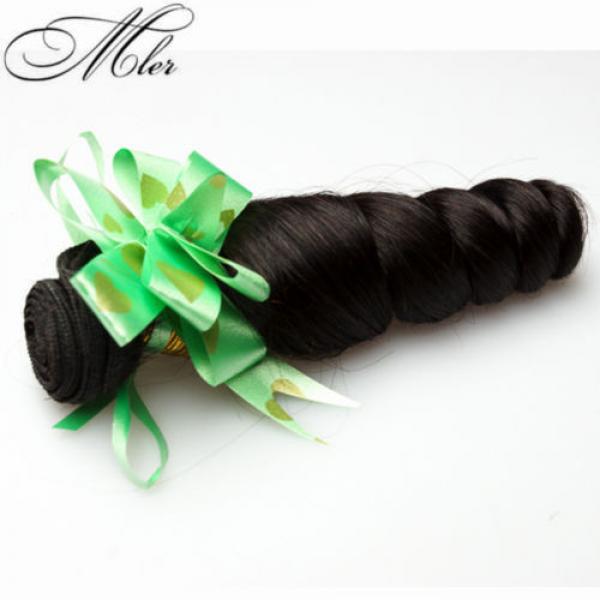 1 bundles Brazilian Virgin Remy hair Loose Wave Human Hair Weave Extensions 50g #5 image