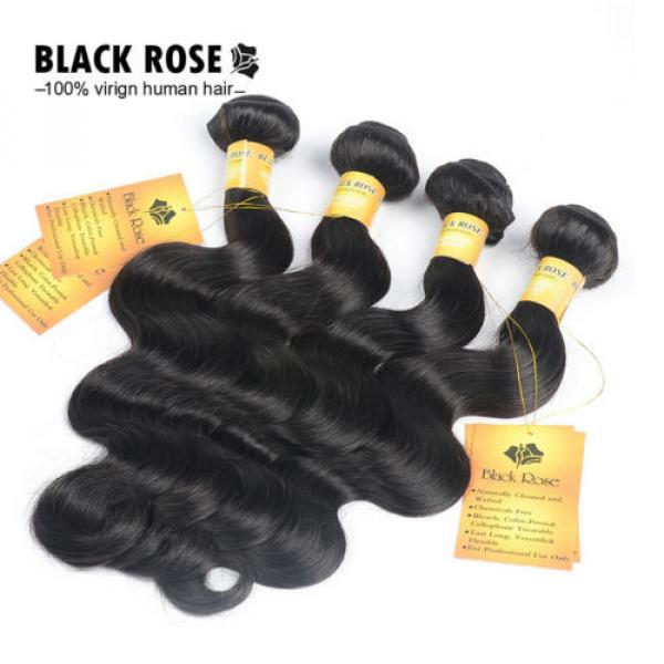 50g Bundle Brazilian Body Wave 100% Virgin Human hair Remy Weave Weft Extensions #5 image