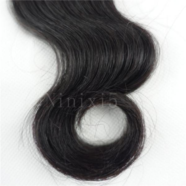 Brazilian virgin human hair unprocessed remy weft weave body wave 1 bundle 12&#039;&#039; #5 image