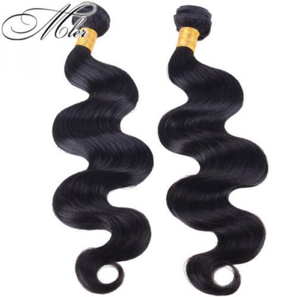 3Bundles Weave 150g Unprocessed Virgin Brazilian Hair Extensions Body Wave #4 image