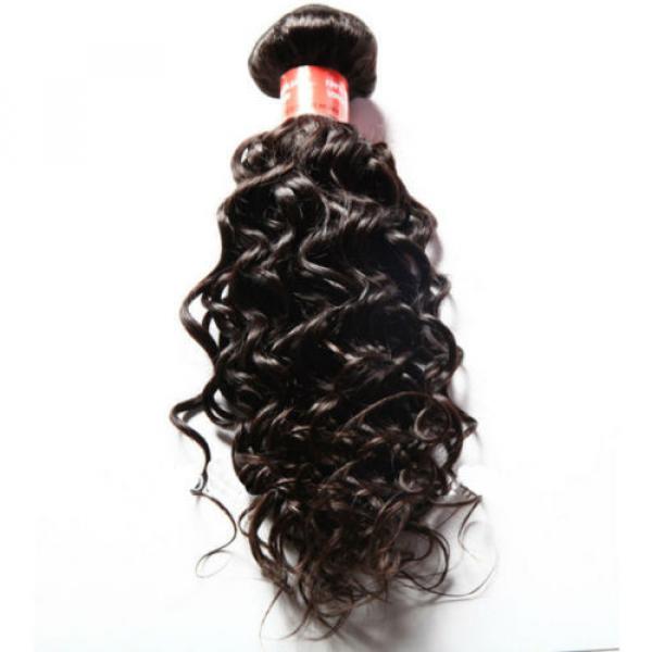 Brazilian Curly Weave Virgin hair extension 4 bundles/200g Natural Black Hair #2 image