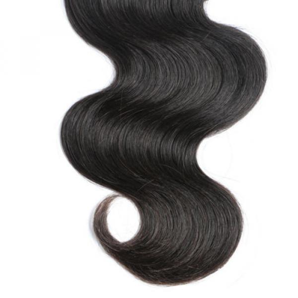 4 bundles Brazilian Virgin Remy hair Body Wave Human Hair Weave Extensions 200g #5 image