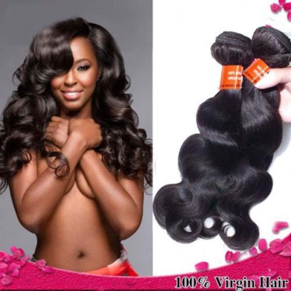 7A Grade Brazilian Virgin Hair Body Wave 3 Bundles Deal Human Hair Weave #1 image