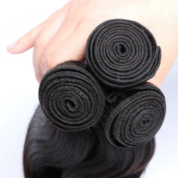 3 Bundles 10+10+12 Deals Brazilian Virgin Hair Body Wave Cheap Human Hair Weave #5 image