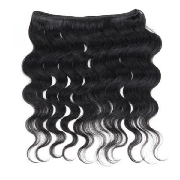 Unprocessed 4 Bundles TOP Virgin Brazilian Human Remy Hair Weave Body Wave 200g #5 image