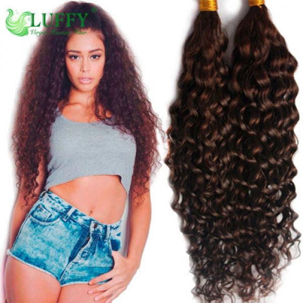 Curly Braiding Hair Bulk Brazilian Virgin Human Hair Extensions Micro Braids #1 image