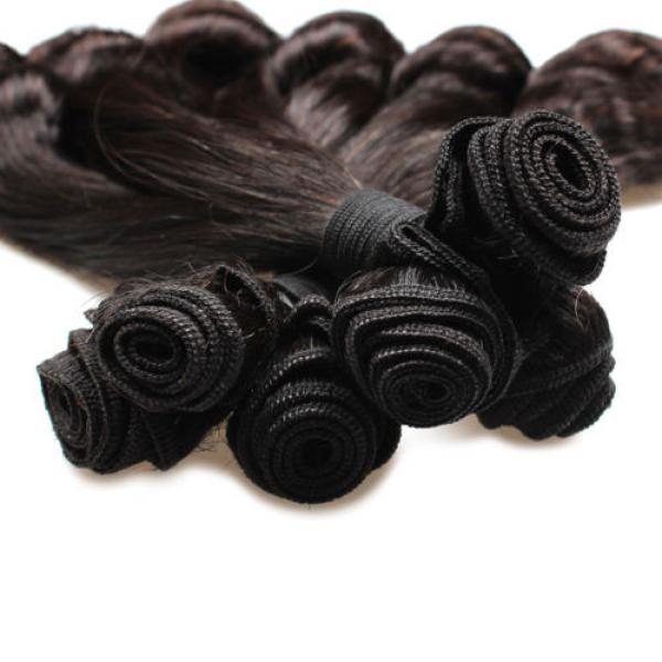 10A Funmi Bouncy Curls Loose Wave Fumni Brazilian Virgin Human Hair Extensions #4 image