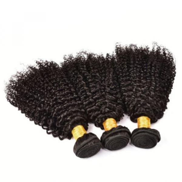 3 Bundles 300g Curly Weave Brazilian Virgin Hair Jerry Curl Human Hair Extension #5 image
