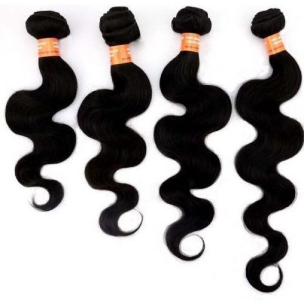 Unprocessed 1 Bundle TOP Virgin Brazilian Human Remy Hair Weave Body Wave 50g #2 image