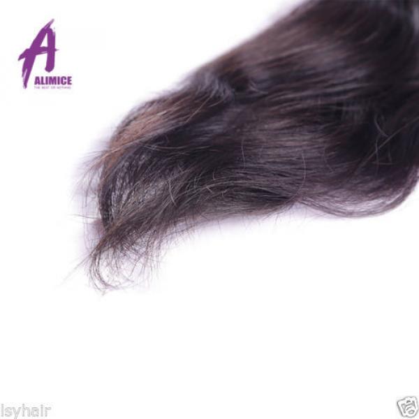 3 Bundles/300g THICK 100%  Brazilian Virgin Hair Natural Wave Human Extensions #4 image
