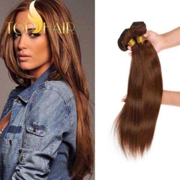 100% Unprocessed Virgin Brazilian Ombre Straight Hair Weft Ombre Colour #30 #1 image