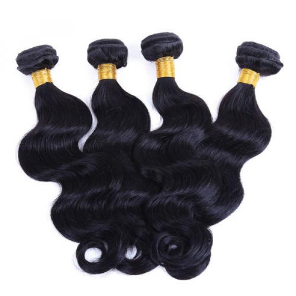 Cheap Sale Peruvian Hair Bundles 4 pcs 400g Body Wave Virgin Human Hair Weft #3 image