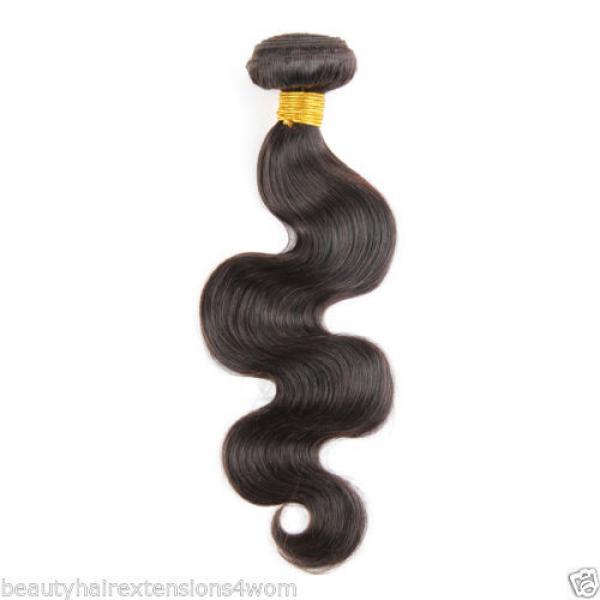 8A Peruvian Remy Hair Body Wave Human Hair Weft Weave Virgin Hair Bundles 100G #3 image