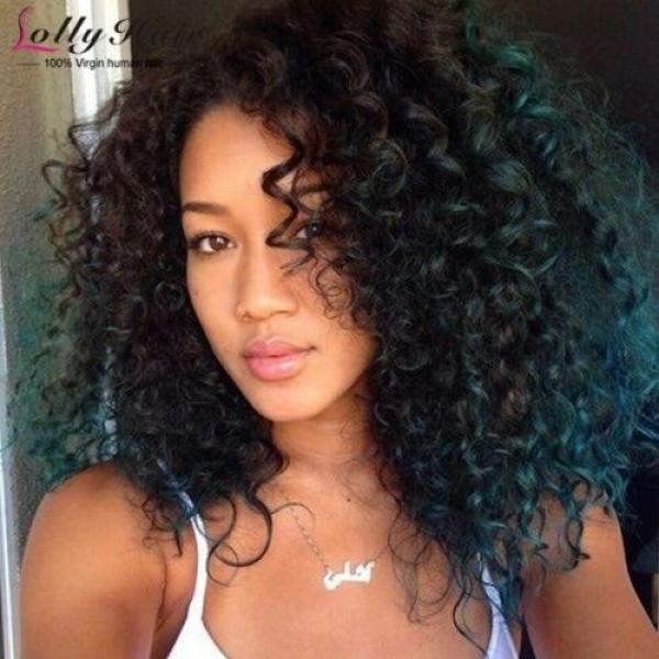 7A Peruvian Afro Curly Virgin Hair Weave 3 Bundles 300g Human Hair Extension #2 image