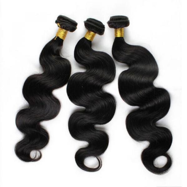 High Quality Body Wave Peruvian Hair Bundles 300g Peruvian Virgin Hair Weave #3 image
