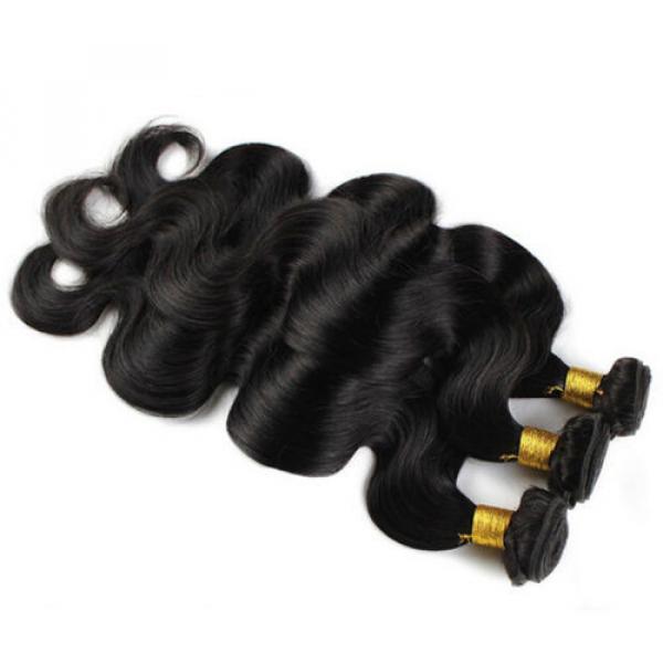 High Quality Body Wave Peruvian Hair Bundles 300g Peruvian Virgin Hair Weave #5 image
