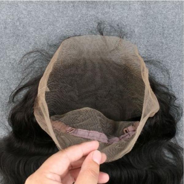7A  Peruvian Virgin Human Hair 360 Lace Frontal Closure With 3 Bundles Hair #5 image